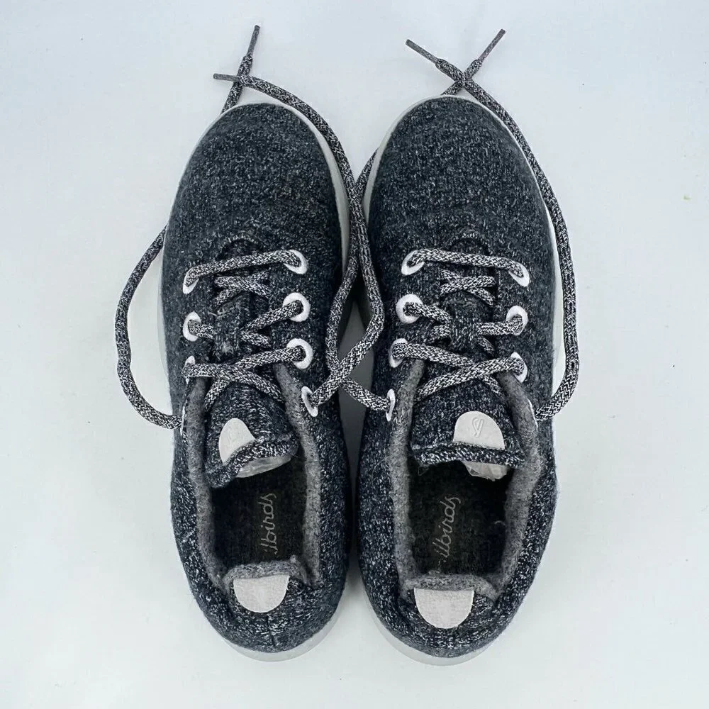 Allbirds Wool Runners Natural Grey Light Sole Women Running Shoes 0718 NVI Sz 10 - Picture 11 of 12